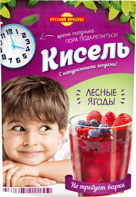 Кисель Русский Продукт лесные ягоды, 150г