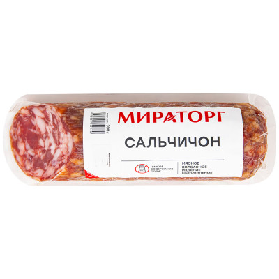 Колбаса сыровяленая Мираторг Сальчичон полусухая, 300г