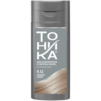 Бальзам Тоника оттеночный для волос тон 9.12 холодная ваниль, 150мл