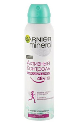 Антиперспирант-дезодорант Garnier Mineral Активный Контроль спрей, 150мл