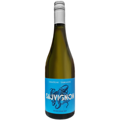 Вино Chateau Tamagne Sauvignon белое сухое 11%, 750мл