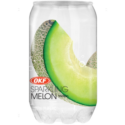 Напиток газированный Okf со вкусом дыни безалкогольный, 350мл