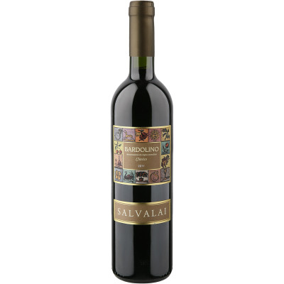 Вино Salvalai Bardolino Classico DOC красное сухое 12%, 750мл