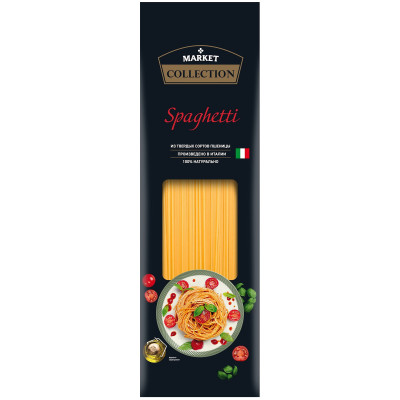 Спагетти из твёрдых сортов пшеницы Market Collection, 450г