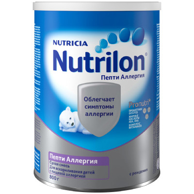 Смесь Nutrilon Пепти Аллергия с рождения, 800г