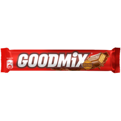 Шоколад Goodmix Original Milk Chocolate молочный с хрустящей вафлей, 29г