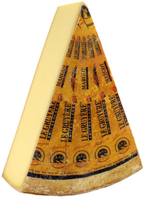 Сыр сычужный твёрдый Margot Fromages Грюйер альпийский 49%