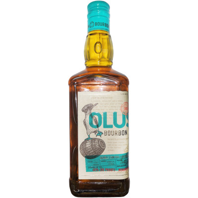 Виски Olusha Bourbon зерновой 40%, 500мл