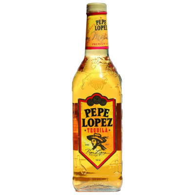 Текила Pepe Lopez Голд 40%, 750мл