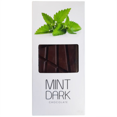 Шоколад горький Shokobox Mint Dark, 45г
