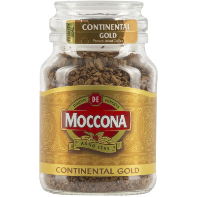 Кофе Moccona Continental Gold растворимый, 95г