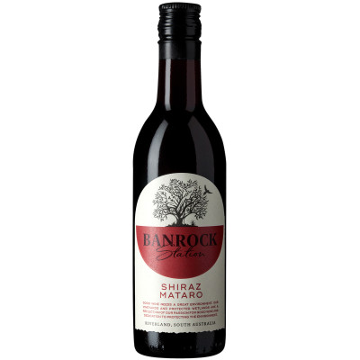 Вино Banrock Station Shiraz Mataro красное сухое 13.5%, 187мл