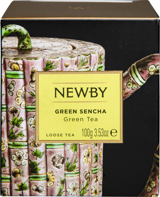 Чай Newby Green Sencha зелёный, 100г
