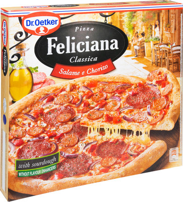 Пицца Dr.Oetker Feliciana салями и чоризо, 320г