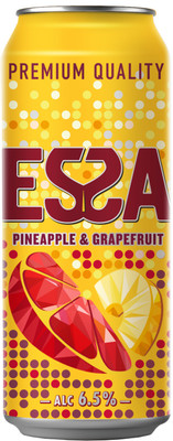 Напиток пивной Essa ананас-грейпфрут 6.5%, 450мл