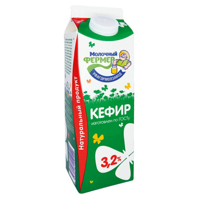 Кефир Молочный Фермер 3.2%, 950мл