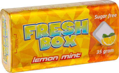 Драже Fresh Box лимон-мята, 35г
