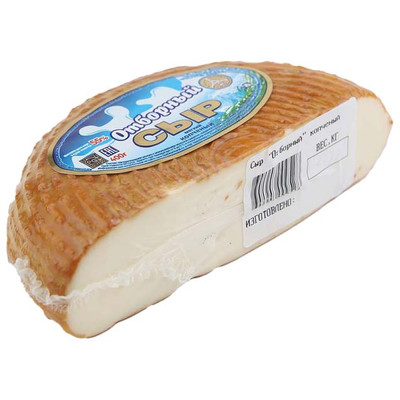 Сыр мягкий Отборный копчёный 55%, 400г