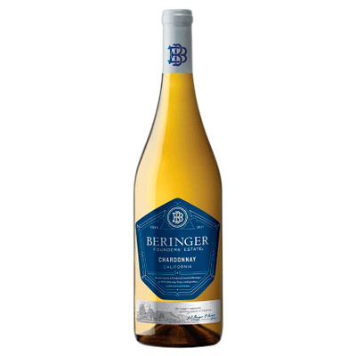 Вино Beringer Founder's Estate Chardonnay белое сухое 13.9%, 750мл