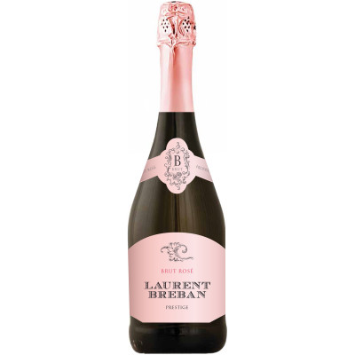 Вино игристое Laurent Breban Prestige розовое брют 11.5%, 750мл