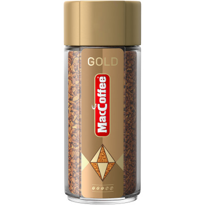 Кофе MacCoffee Gold растворимый сублимированный, 100г
