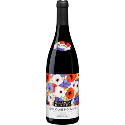 Вино Georges Duboeuf Beaujolais Nouveau красное сухое 12%, 750мл