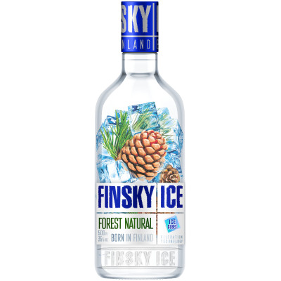 Настойка Finsky Ice Fores Natural горькая 35%, 500мл
