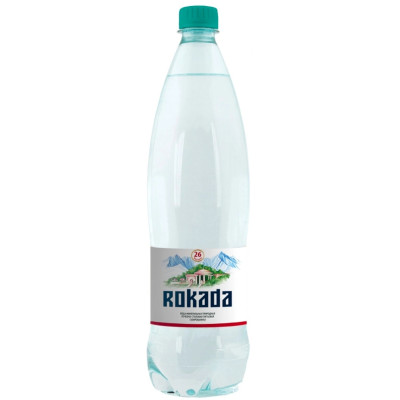 Вода Rokada Нагутская-26 минеральная природная лечебно-столовая питьевая газированная, 1л