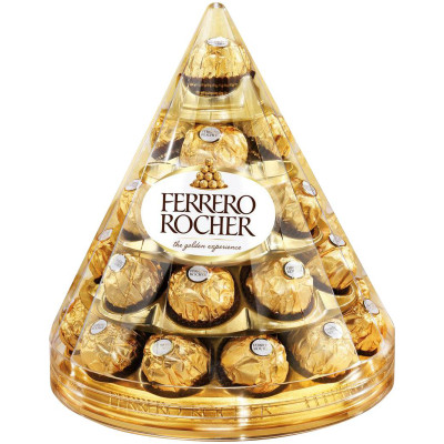 Конфеты Ferrero Rocher молочный шоколад и лесной орех, 350г