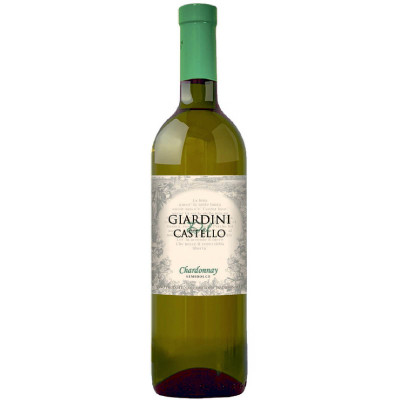 Вино Шардоне Джардини дель кастелло белое полусладкое, 750мл