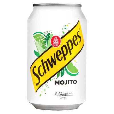 Напиток газированный Schweppes Mojito безалкогольный, 330мл
