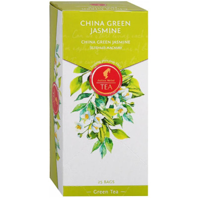 Чай Julius Meinl зелёный байховый с жасмином, 25x1.5г