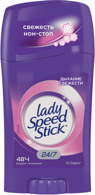 Антиперспирант-дезодорант Lady Speed Stick Дыхание свежести, 45г