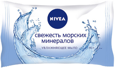 Мыло Nivea увлажняющее свежесть морских минералов, 90г