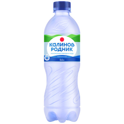 Вода Калинов Родник минеральная природная питьевая газированная, 500мл