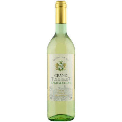 Вино ординарное Grand TonneleT Blanc Moelleux белое полусладкое, 750мл