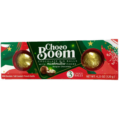 Шарики Choco Boom шоколадные с маршмэллоу, 120г