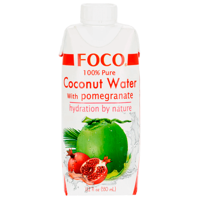 Кокосовая вода Foco с соком граната, 330мл