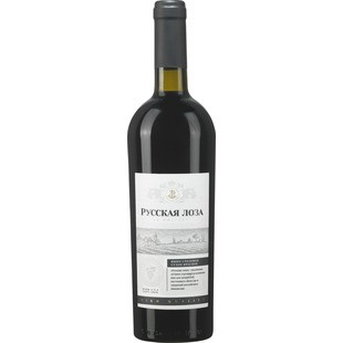 Вино Русская Лоза красное сухое 12%, 750мл