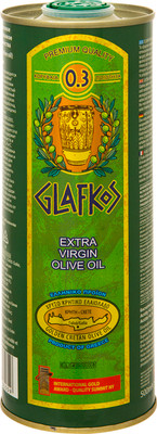 Масло оливковое Glafkos Extra Virgin, 500мл
