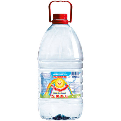 Вода Демидовская Маленькое солнышко детская питьевая негазированная, 5л