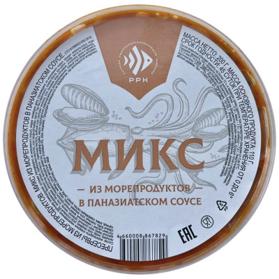 Микс из морепродуктов РРК в паназиатском соусе, 200г