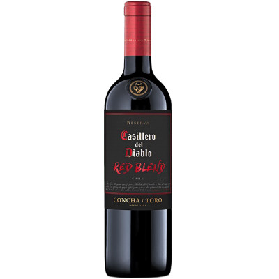 Вино Casillero del Diablo Red Blend красное полусухое 13.5%, 750мл
