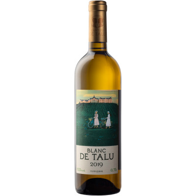 Вино Blanc de Talu белое сухое 12.5%, 750мл