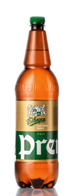 Пиво Бавария Премиум светлое фильтрованное 4.7%, 1.4л