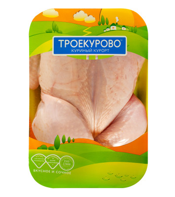 Тушка цыплёнка-бройлера Троекурово 1 сорт охлаждённая