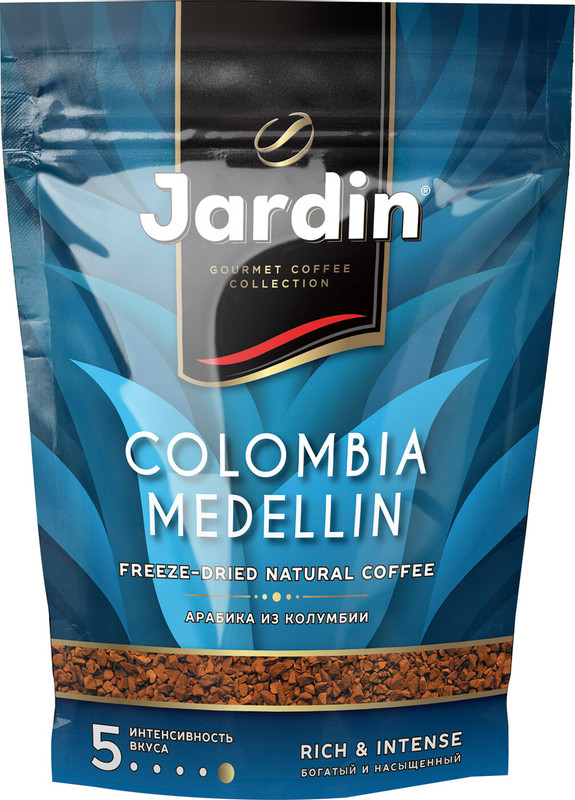 Кофе Jardin Colombia Medellin растворимый сублимированный, 75г
