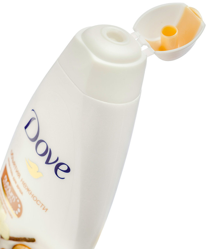 Крем-гель Dove для душа Объятия нежности Масло ши и пряная ваниль, 250мл — фото 2