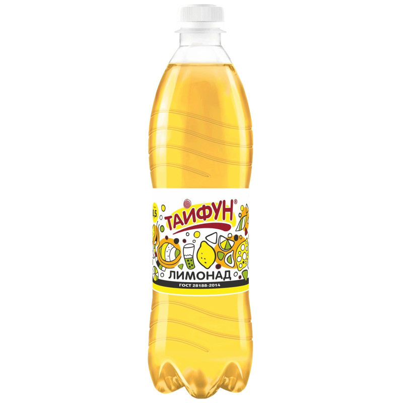 Напиток газированный Тайфун Лимонад безалкогольный, 500мл