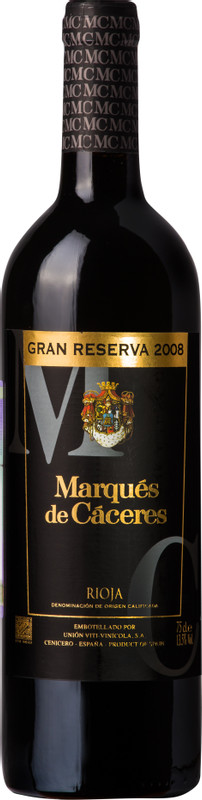 Вино Marques de Caceres Гран Резерва красное сухое 14%, 750мл